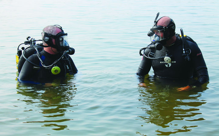 Team volunteers test new equipment