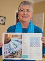 Quilter to appear in magazine