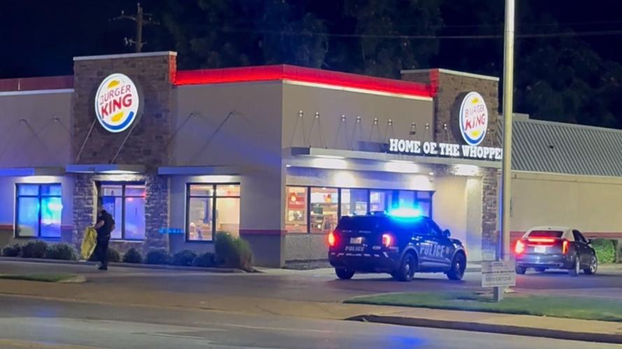 Midtown Burger King police scene