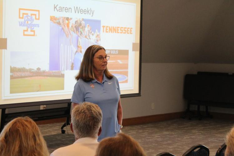 Tennessee Softball Coach Karen Weekly Speaks at The Yacht Club at Tellico Village