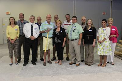 Tellico Community Players hold groundbreaking for new facility