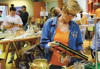 Rain doesn’t dampen charity sale