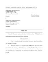Wisconsin group filed lawsuit against DPI over teacher license records