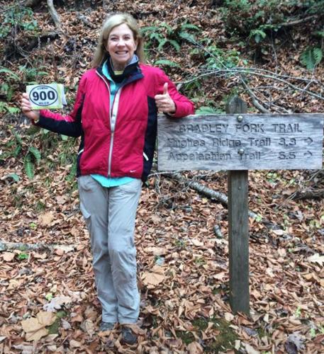 Villager completes lengthy hiking feat