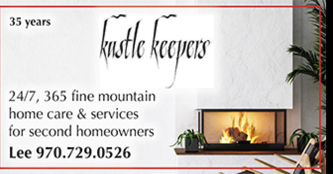 Kastle Keepers home property management Telluride, CO