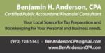 Benjamin H. Anderson, CPA