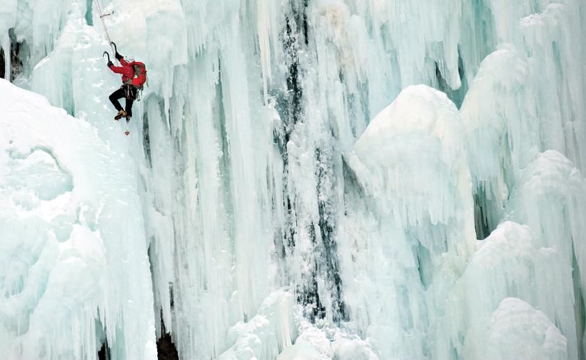 Bridal Veil Falls Finally Opens To Ice Climbers Two Athletes Two Disabilities One Triumph News Telluridenews Com