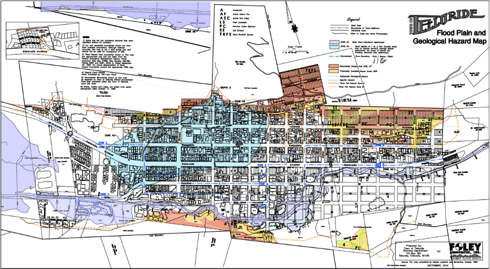 Telluride Town Council OKs flood hazard remapping