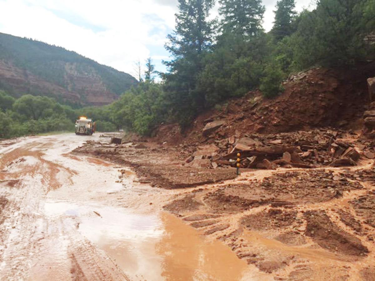 Mudslides stop traffic on 145 News