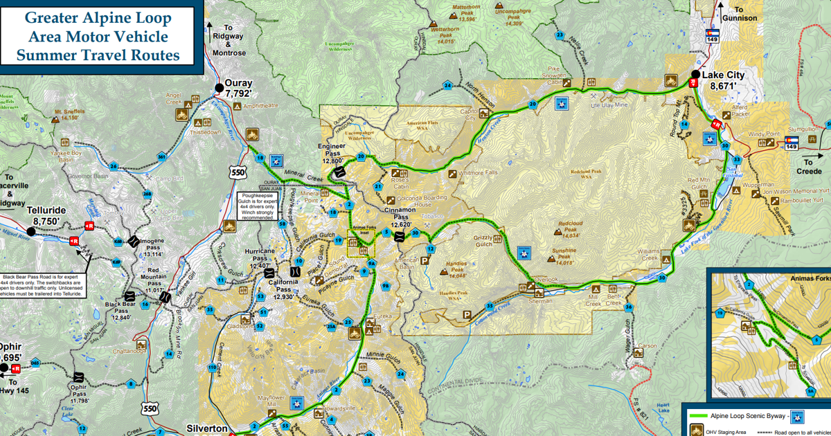 ‘One voice’ improves Alpine Loop travel info | News | telluridenews.com