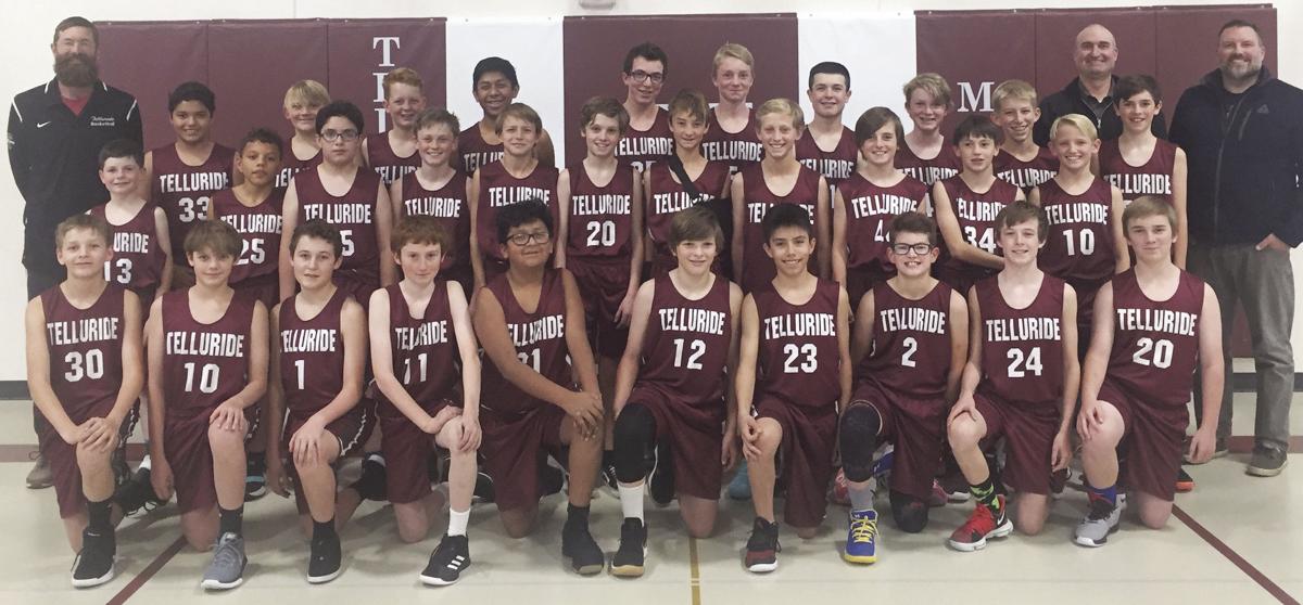 Telluride Middle School Boys Basketball Booming Sports