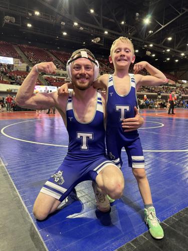 Terry Mat Dawgz coaches show youth wrestlers how the big boys tussle at ...