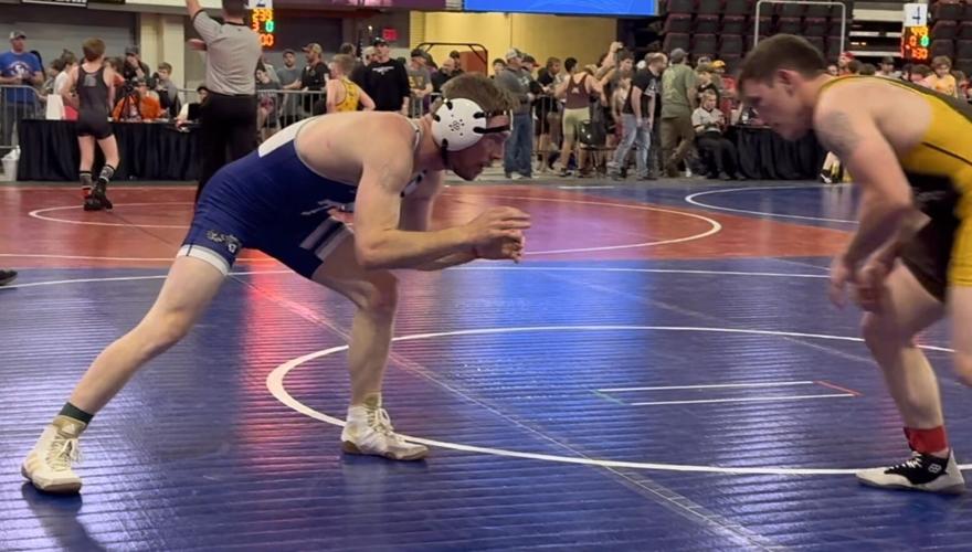 Terry Mat Dawgz coaches show youth wrestlers how the big boys tussle at ...