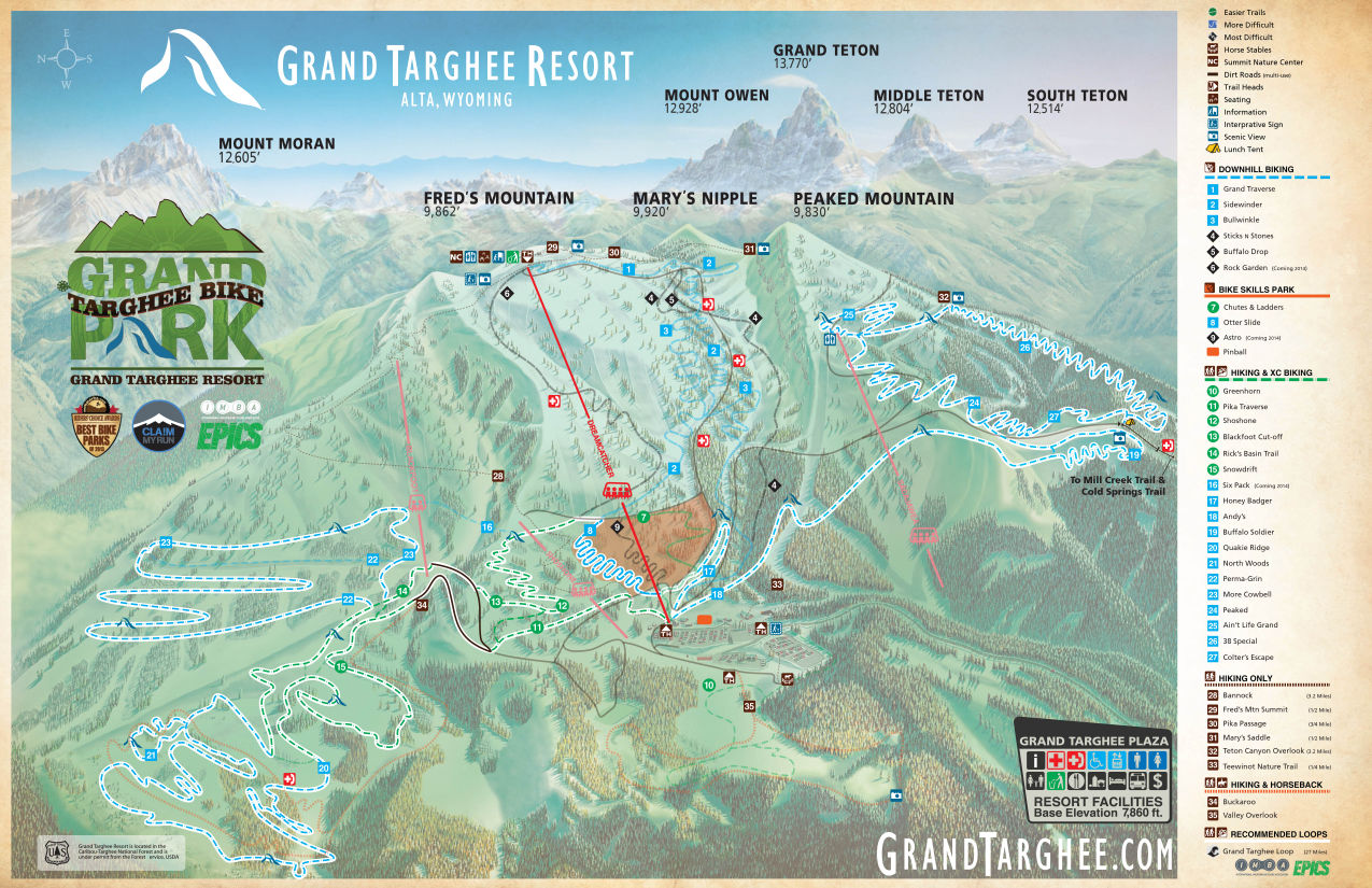 grand targhee bike park