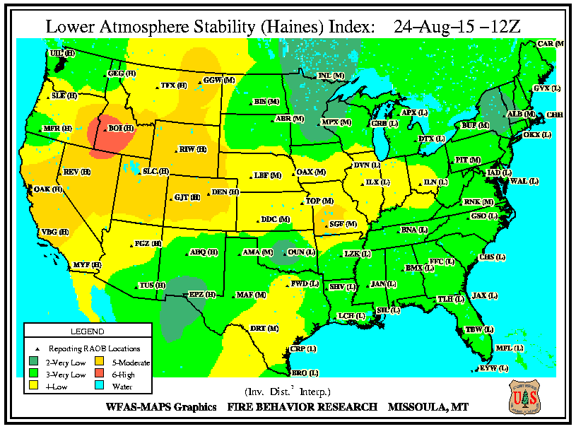 What Is The Haines Index? | Weatherblog | tetonvalleynews.net