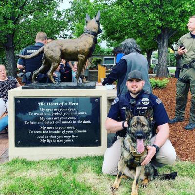 New Memorial Honors Idaho Police K 9s Killed In Line Of Duty News Tetonvalleynews Net