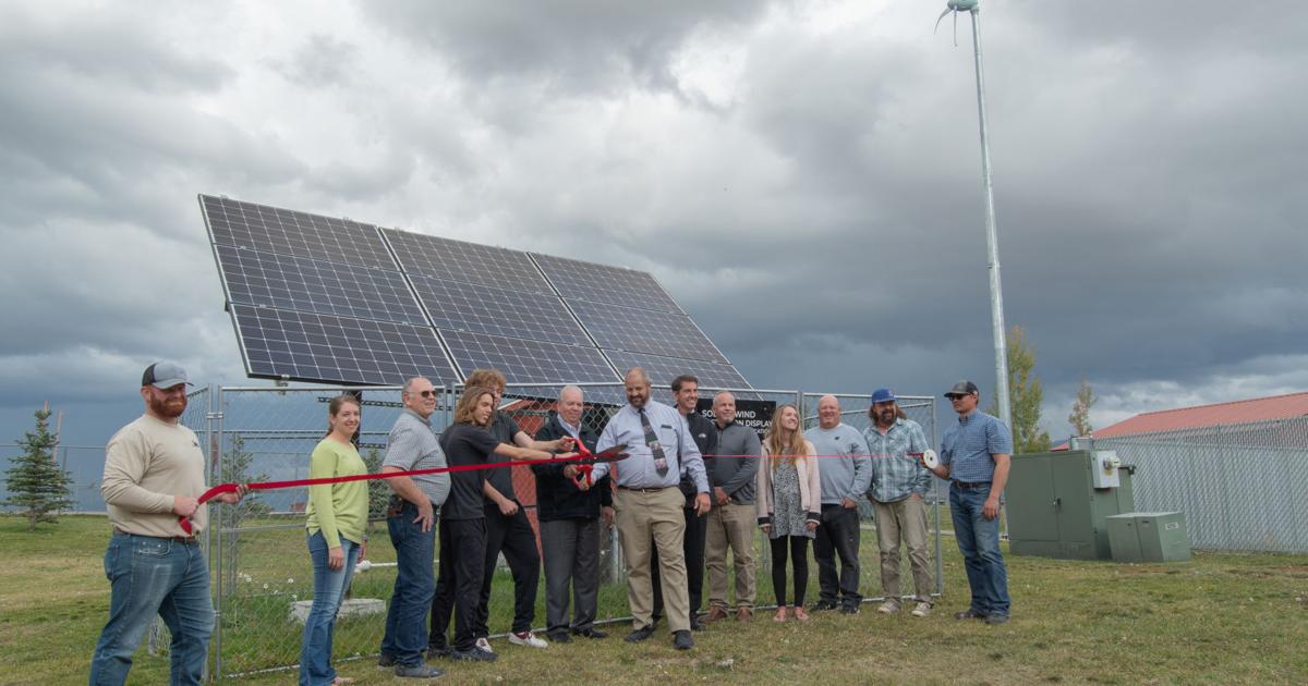Fall River Electric and THS celebrate solar and wind project installation News