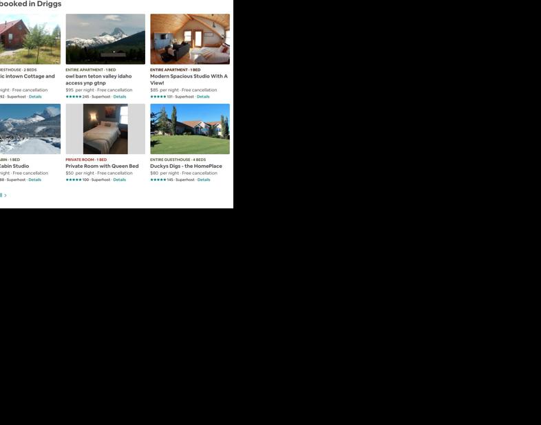 City Of Driggs Negotiates Settlement With Airbnb Housing