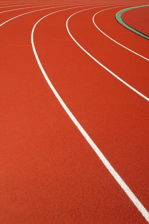 Race track in an arena