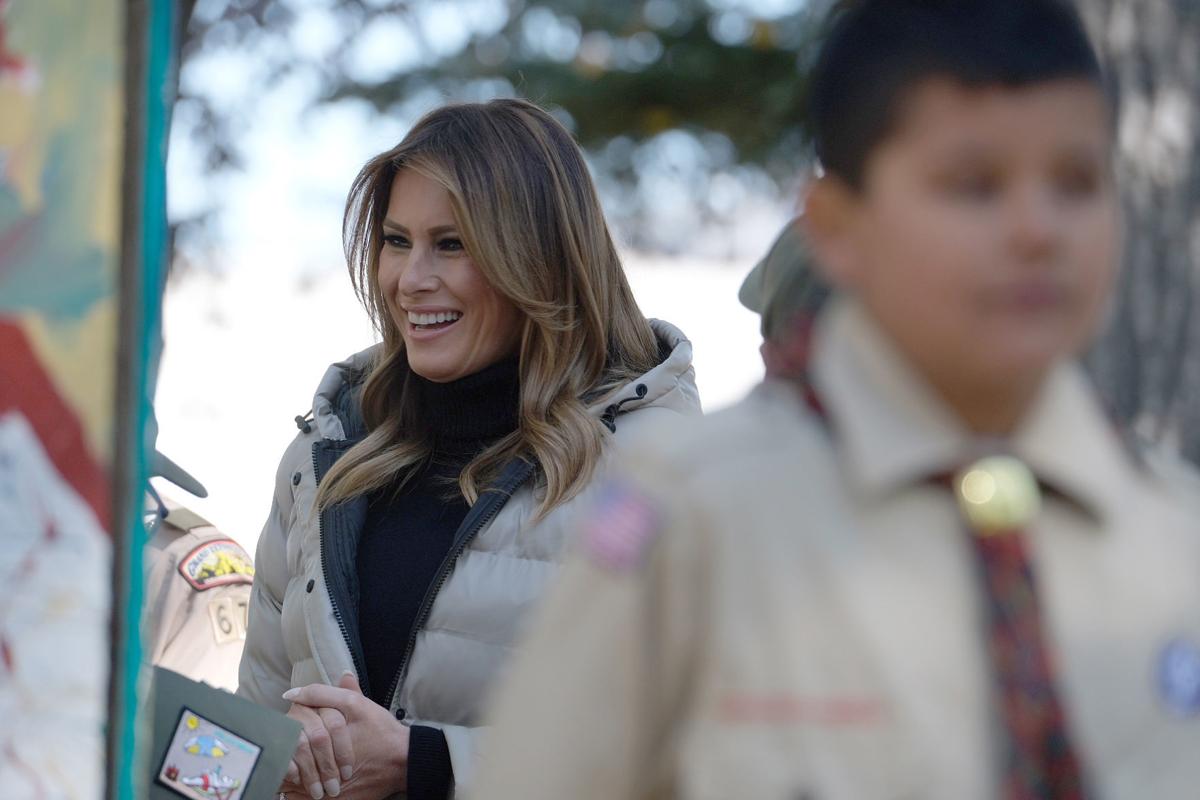 Melania Trump Greeted With Warm Enthusiasm In Jackson News Tetonvalleynews Net