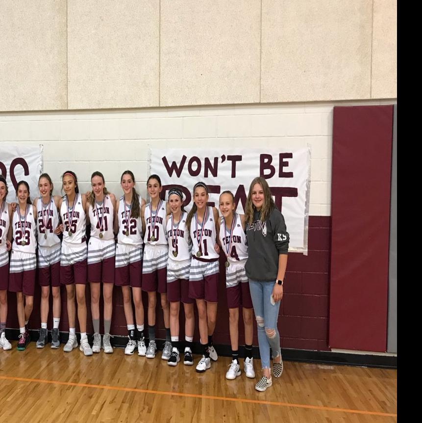 Girls 8th Grade Basketball Wins District Champs Sports
