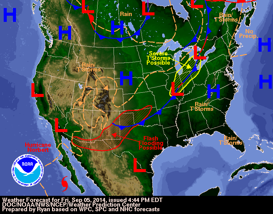 Warmer... and “mostly” dry weather continues through the weekend ...