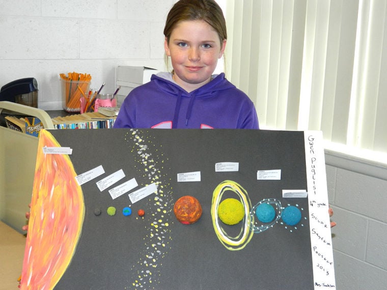 Fourth Graders Model Solar System Photo Gallery