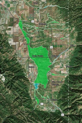 Teton County Idaho Parcel Map Floodplain Map Shifts In County | Local Government | Tetonvalleynews.net