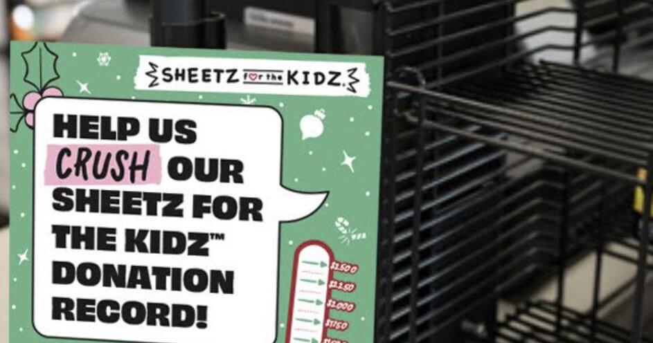 Here’s how you can help Davidson County children with the Sheetz for the Kidz campaign