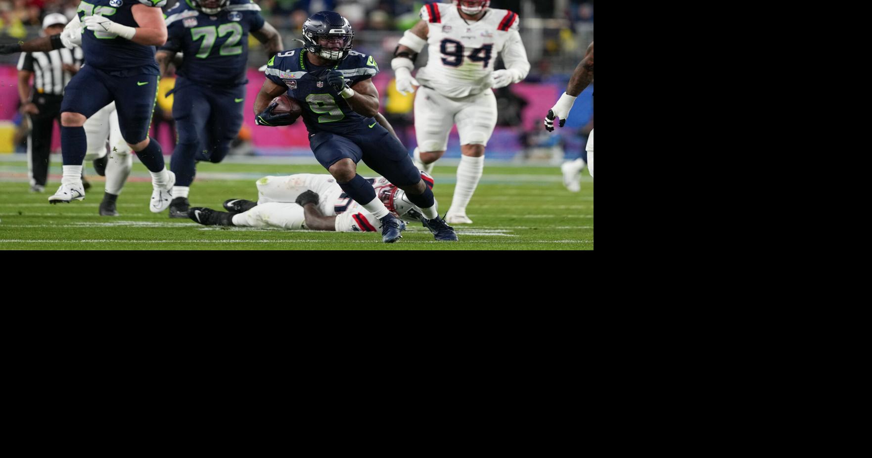 Kenneth Walker III becomes 1st running back to win Super Bowl MVP in 28  years | | the-dispatch.com
