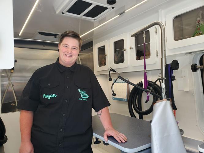 Longtime dog lover and pet groomer opens Tidy Tails Mobile Grooming in