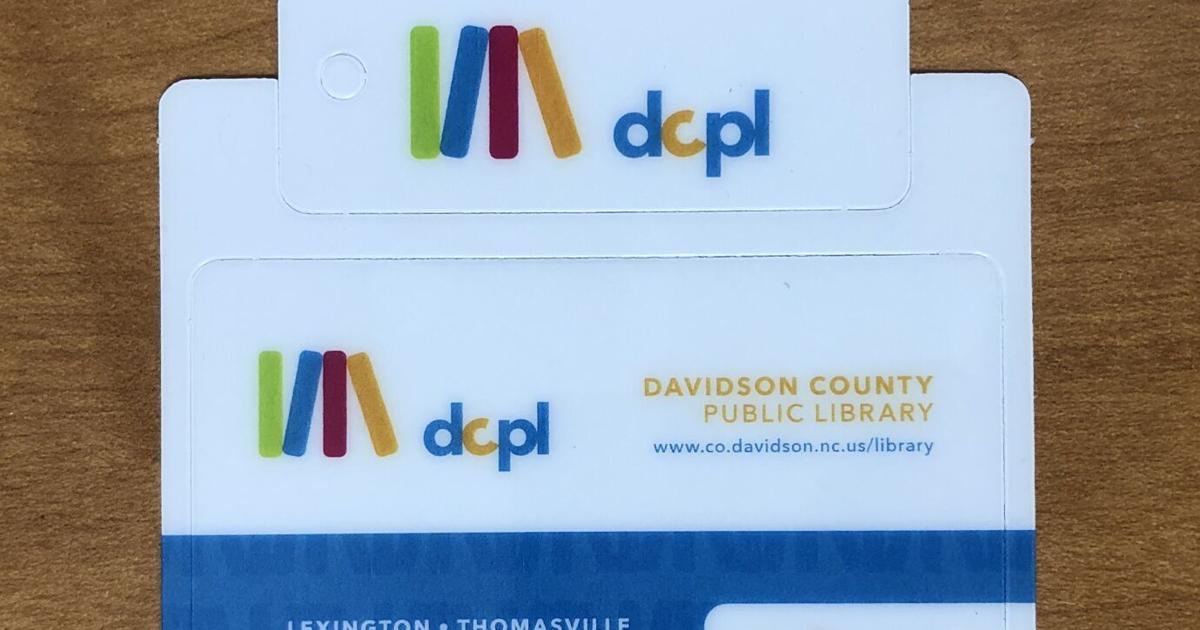 Dpl Library Card National Library Week brings free replacement library cards to Davidson ...