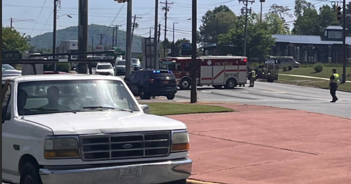 Tuesday wreck and power outage unrelated