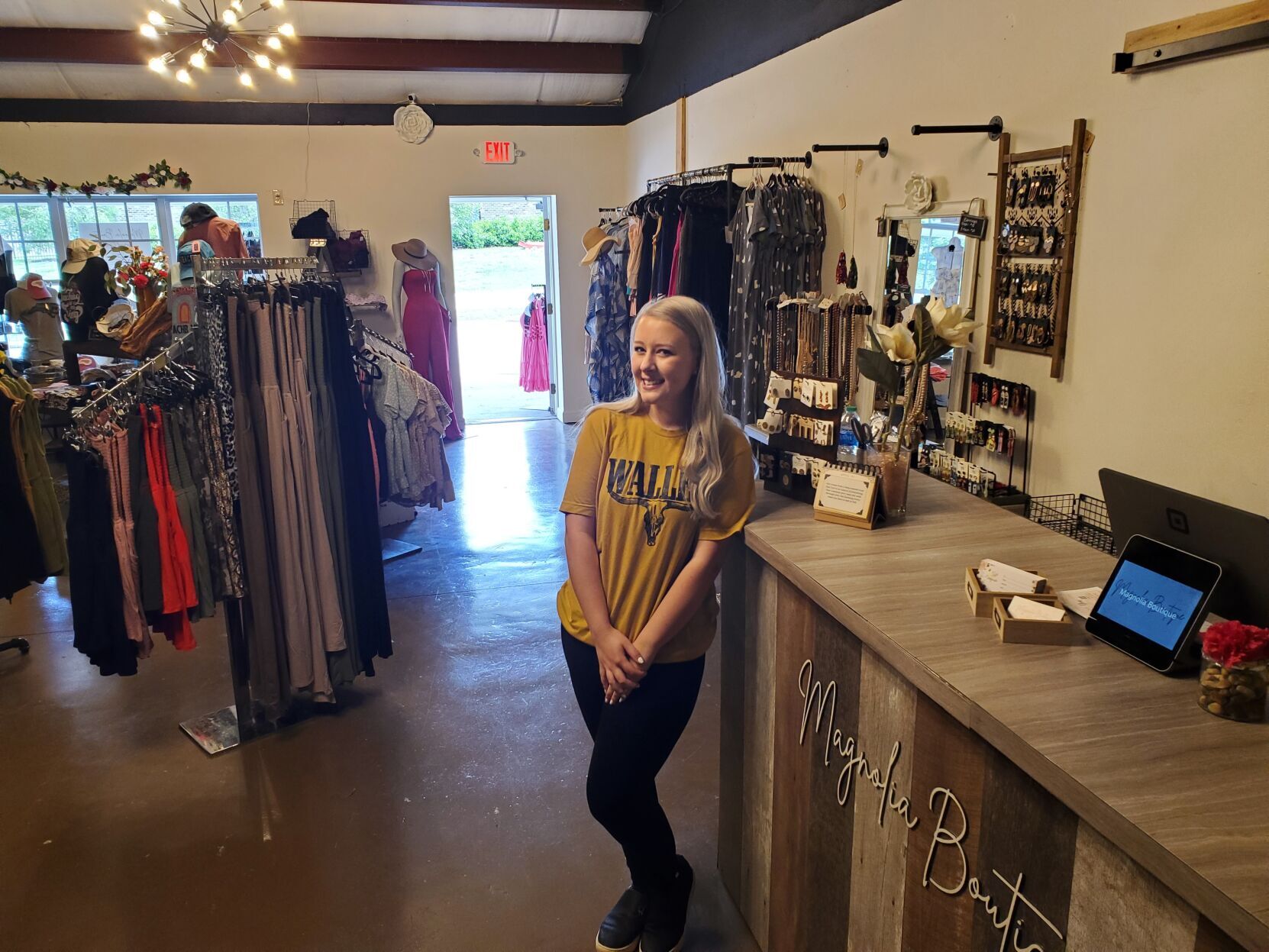 Business woman s dream fulfilled with opening of boutique the