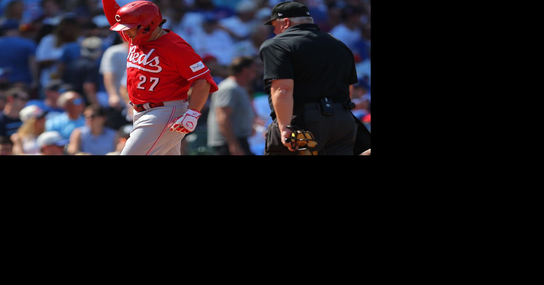 Reds hit 4 homers, score 9 unanswered runs to beat wild card-leading Cubs 10-8 By TONY ANDRACKI - Associated Press Aug 28, 2026 18 mins ago
