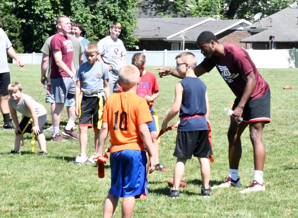 North Holds Annual Youth Football Camp Local The Messenger Com