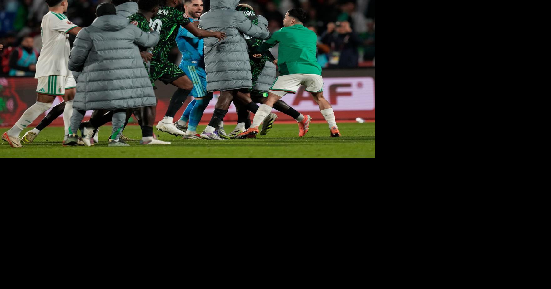 Organizers condemn 'unacceptable behavior of players and officials' after fighting at Africa Cup