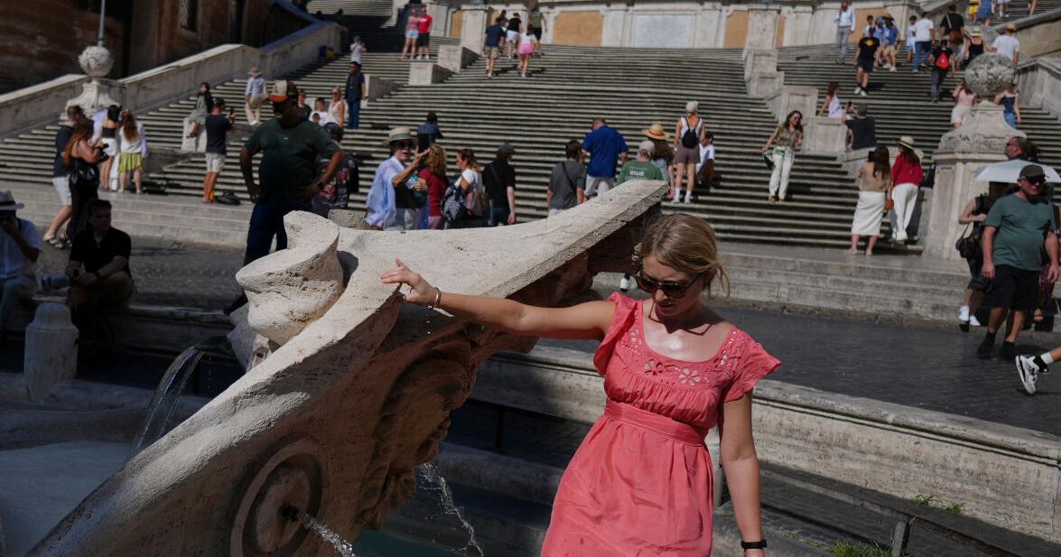Italy Extreme Weather Heat Andrew Medichini - AP Jul 15, 2026 31 mins ago