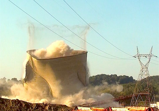 Kentucky Power implodes Big Sandy Unit 2 cooling tower, Local News