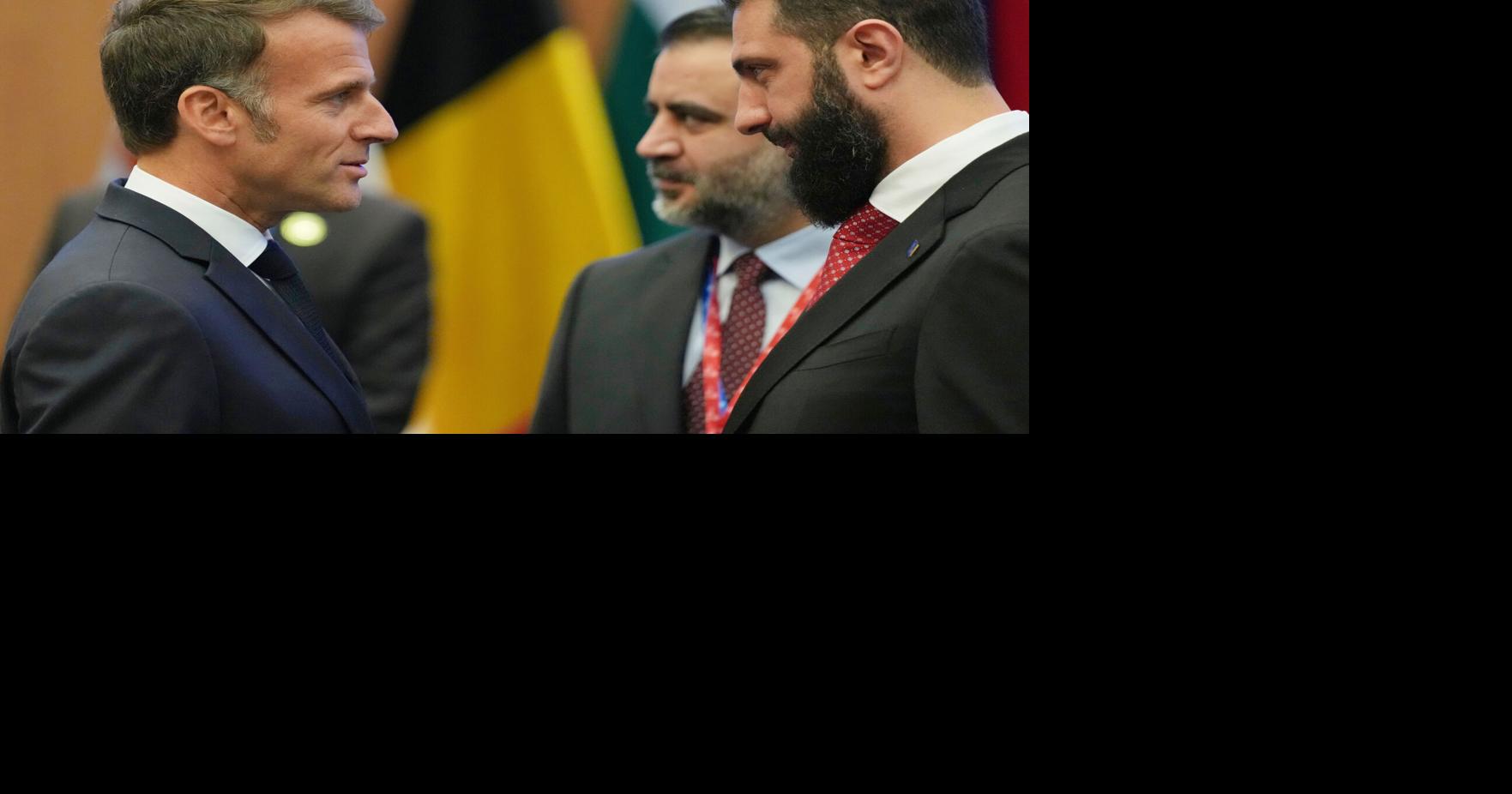 Syria Macron Petros Karadjias - AP Jul 6, 2026 Jul 6, 2026 Updated 17 mins ago