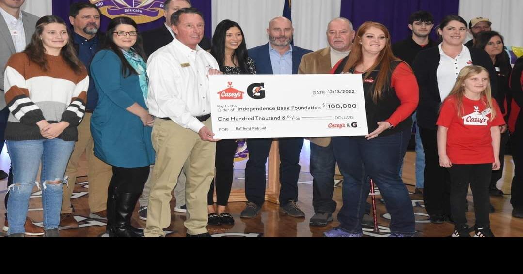 Casey's donates to help rebuild Dawson City Park Dawson Springs