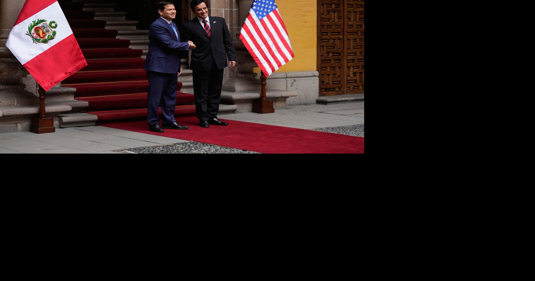 Peru US Rubio Martin Mejia - AP Sep 10, 2026 46 mins ago