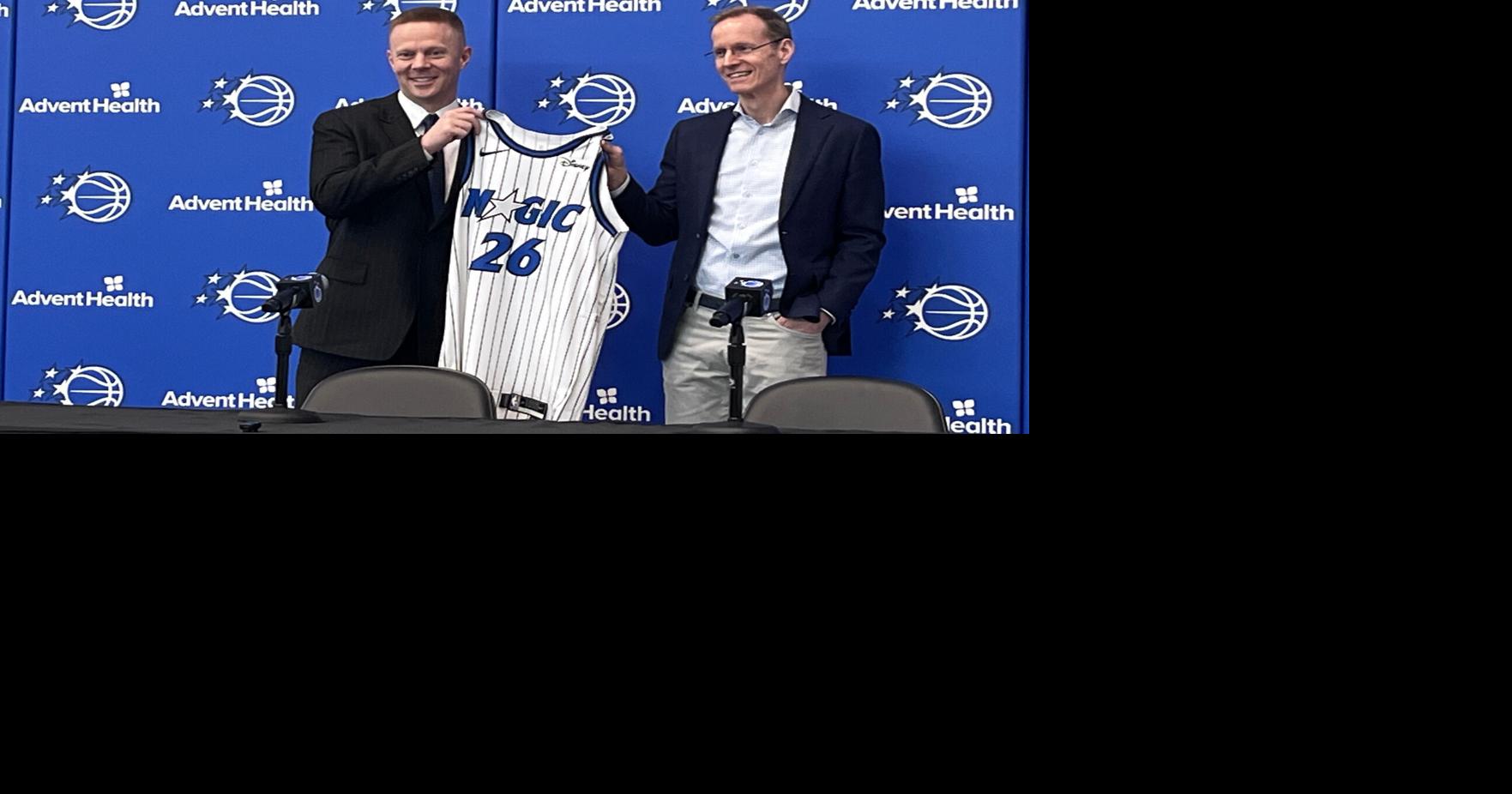 Sean Sweeney takes over in Orlando, and says Magic wound up convincing him that the fit was right By TIM REYNOLDS - AP Basketball Writer Jun 18, 2026 12 mins ago