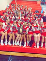 Central and North Cheerleaders take Regional Championships