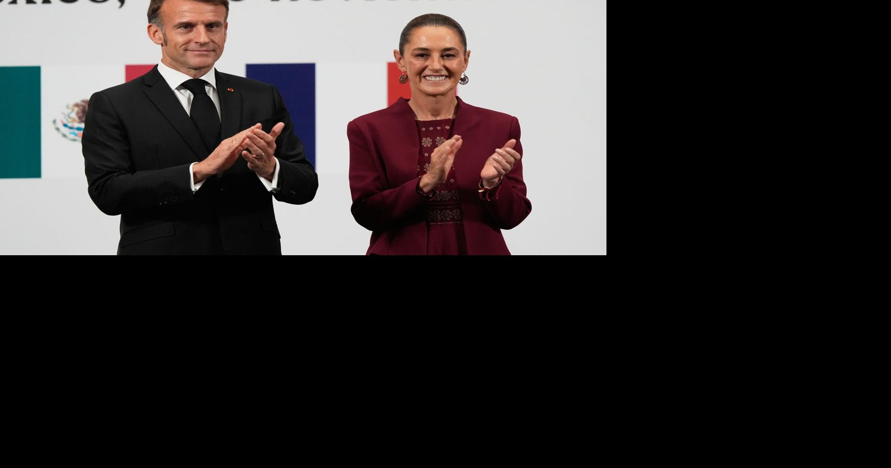 Mexico and France announce plan to boost economic and cultural ties after leaders meet