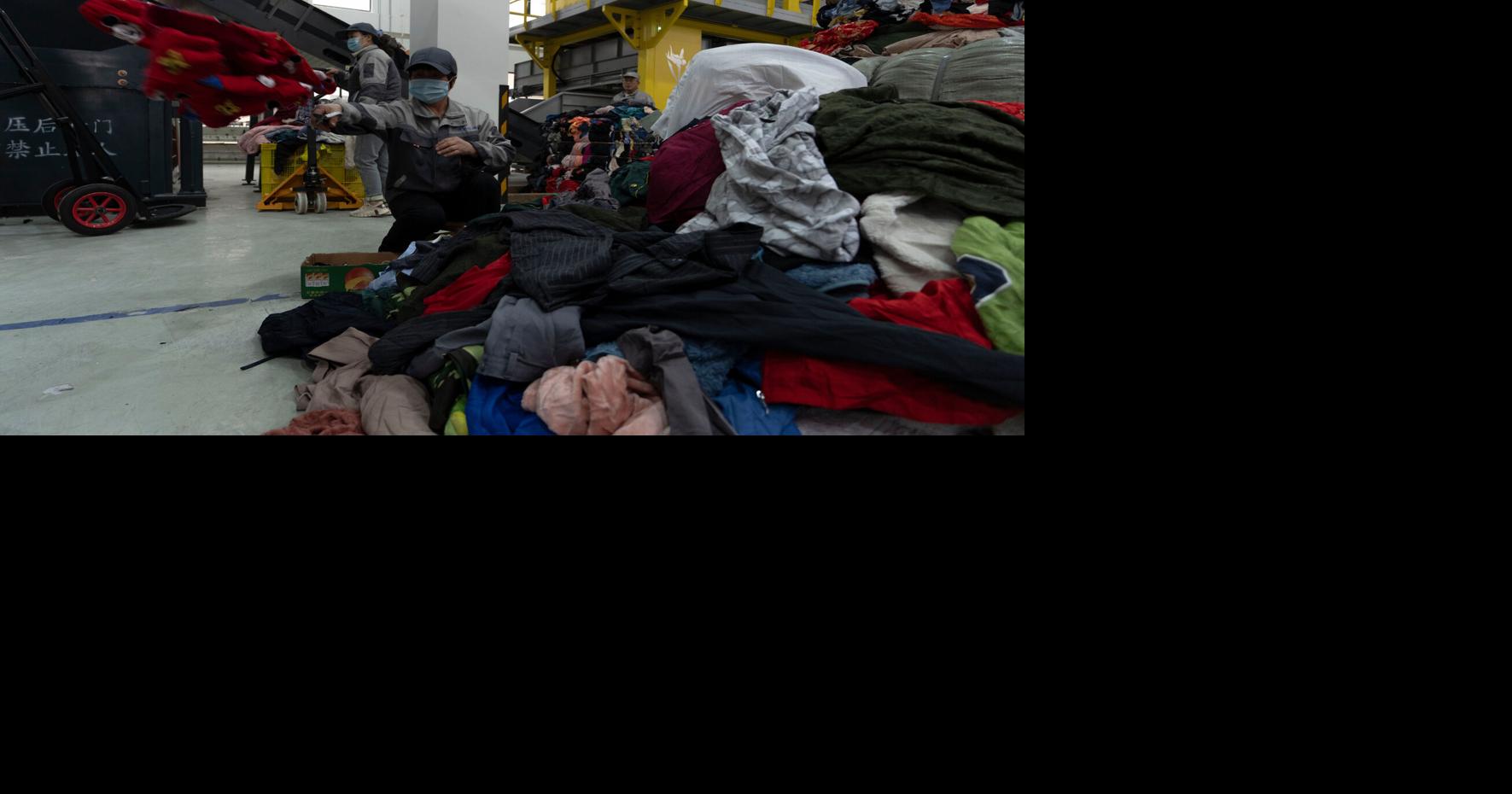 AI machine sorts clothes faster than humans to boost textile recycling in China