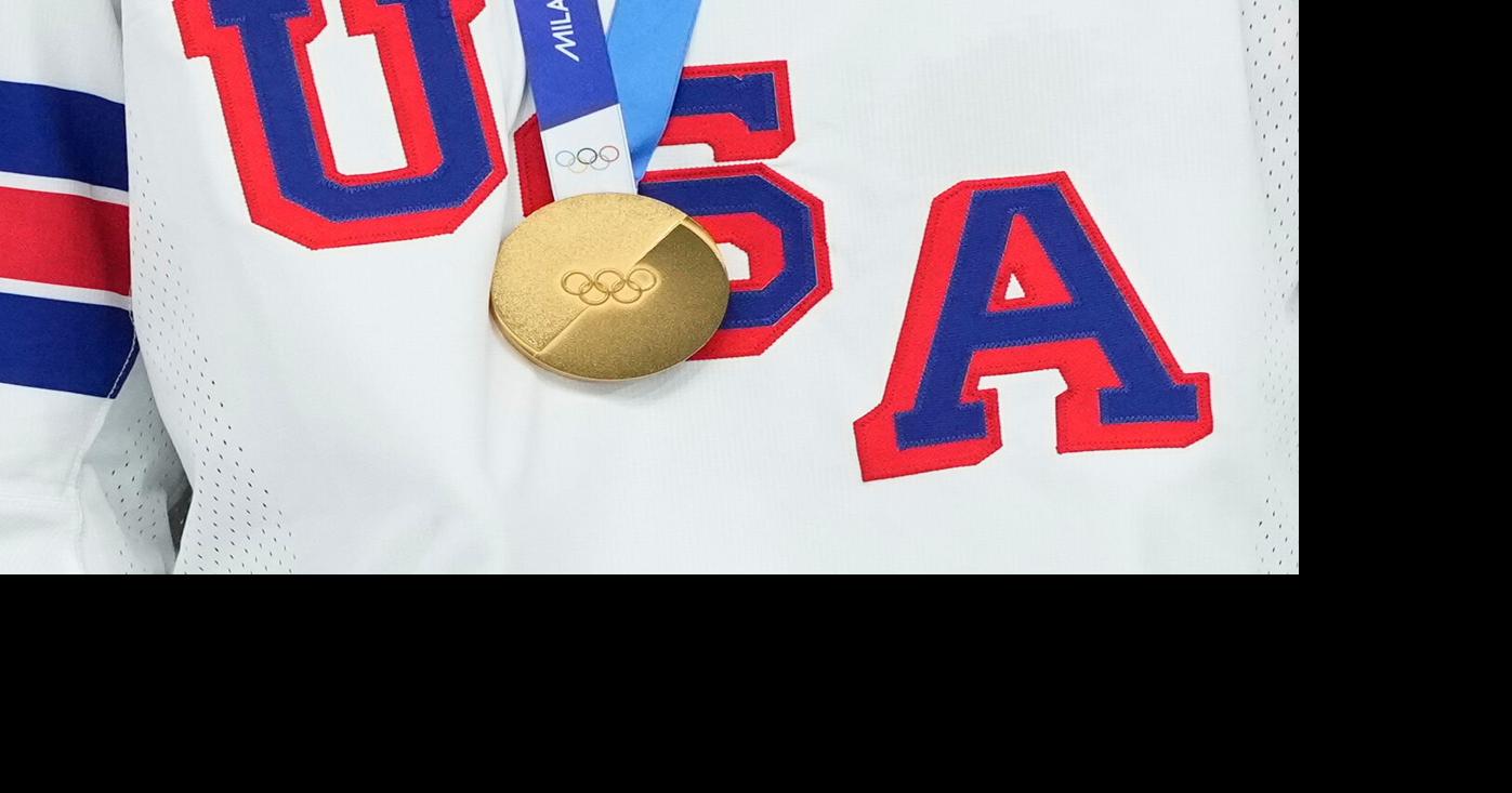 A golden sweep by Team USA in Olympic hockey led to celebrations that got complicated and political