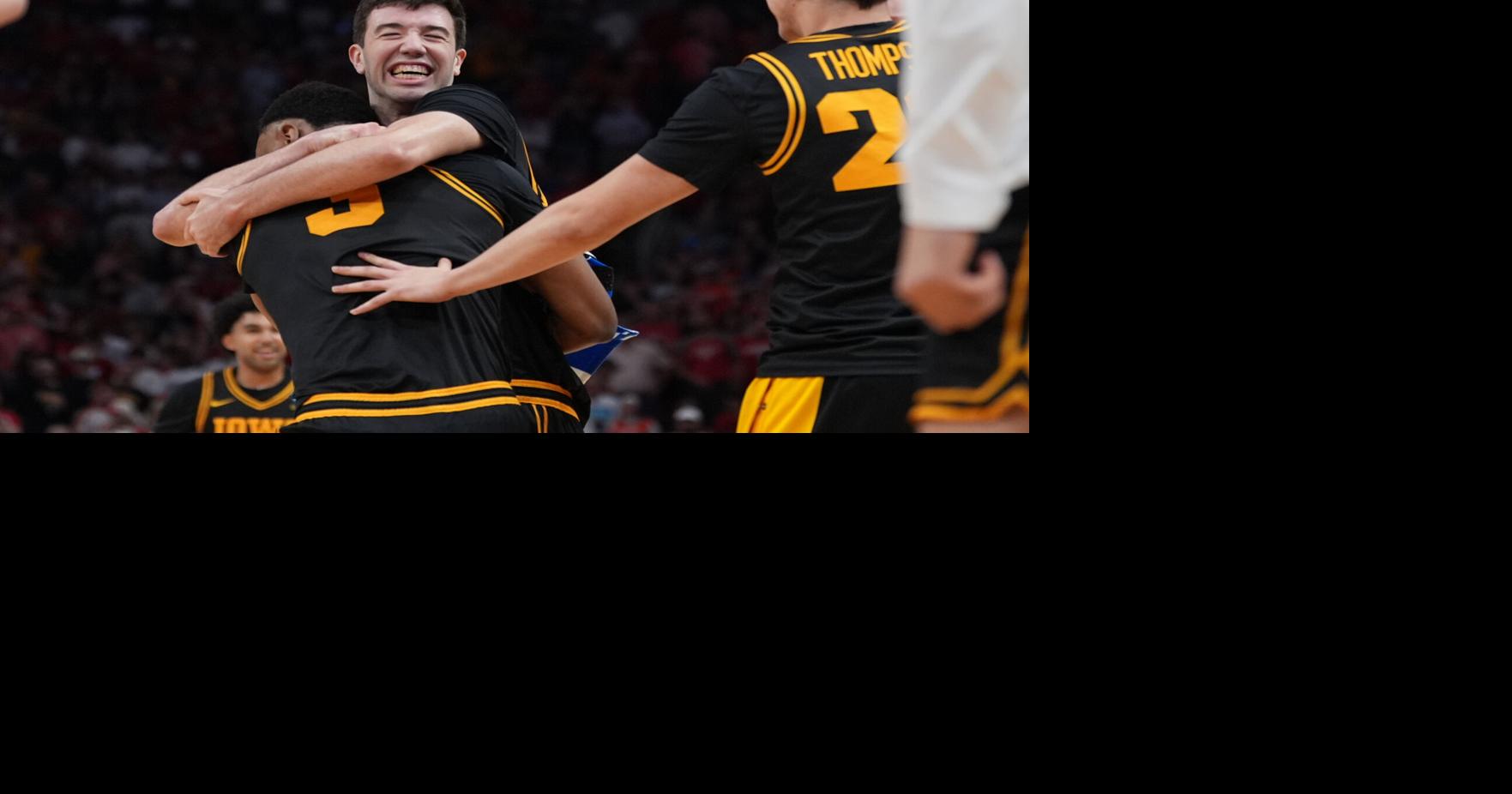 Iowa continues improbable March run, beating Nebraska to reach Elite Eight