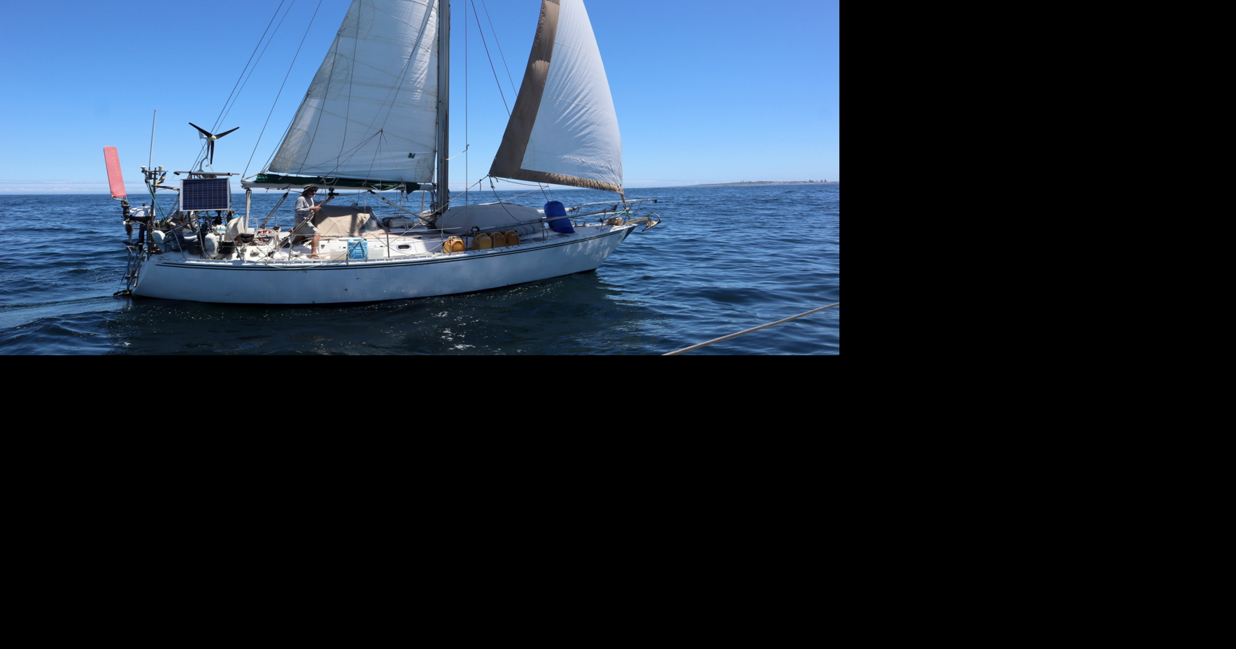 Man returns home after sailing around world for 9 years