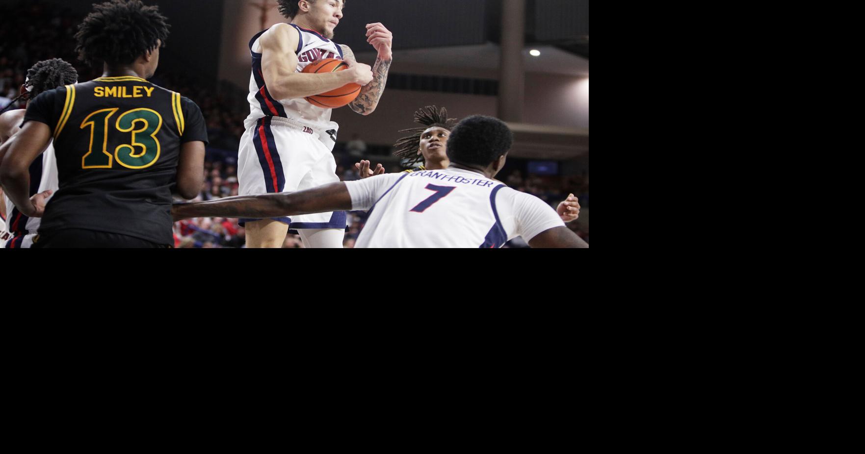 Warley scores 19 points and Fogle grabs key rebound as No. 8 Gonzaga edges San Francisco 68-66